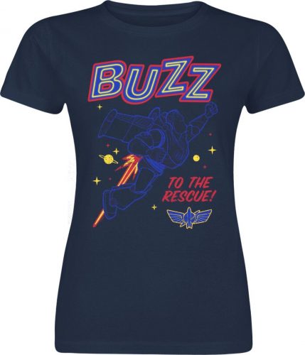 Toy Story Buzz Dámské tričko námořnická modrá