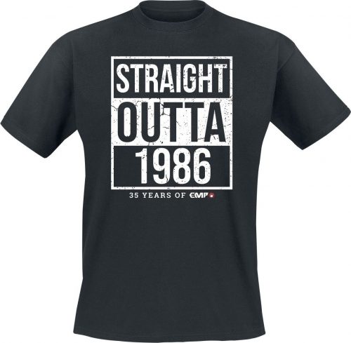 35 Years of EMP Straight Outta 1986 Tričko černá
