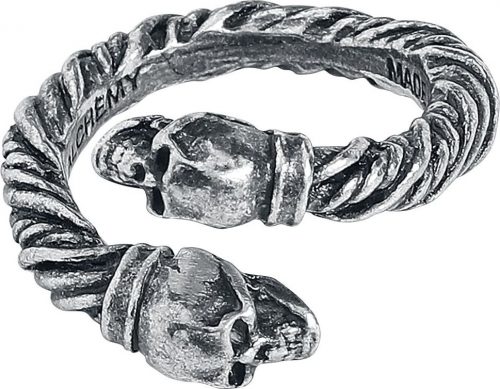 Alchemy Gothic Battle Ring Prsten stríbrná
