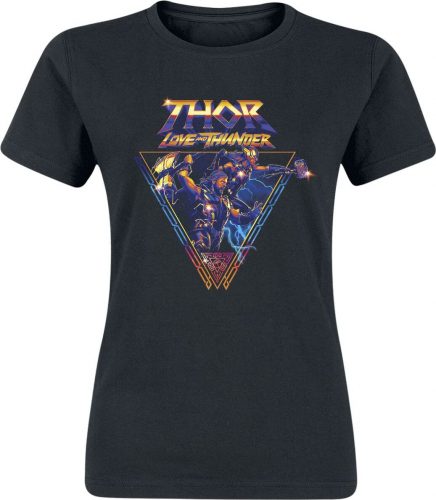 Thor Love And Thunder - Triangle Dámské tričko černá