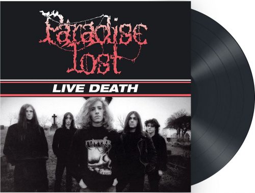 Paradise Lost Live death LP černá