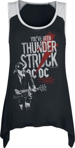 AC/DC You've Been Thunder Struck Šaty cerná/šedá