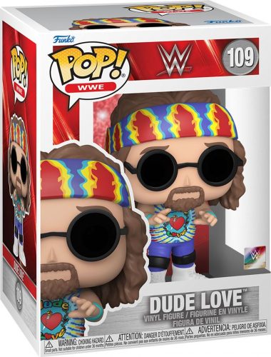 WWE Vinylová figurka č. 109 Dude Love Sberatelská postava standard