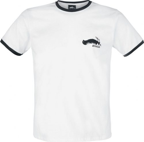 Atticus Event Ringer T-Shirt Tričko cerná/bílá