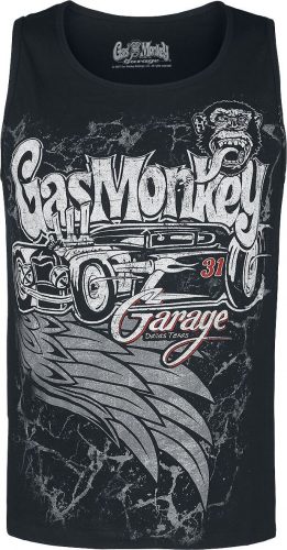 Gas Monkey Garage Hot Rod Tank top černá
