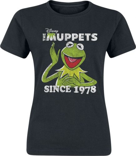 The Muppets Kermit Since 1978 Dámské tričko černá