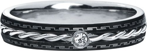 etNox Jemný ocelový prstýnek Prsten standard