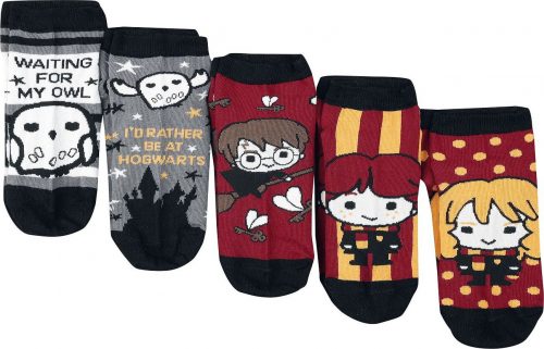 Harry Potter Chibi Charaktere Ponožky vícebarevný