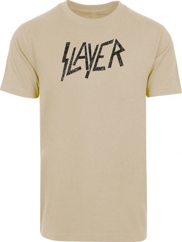 Slayer Logo Tričko písková