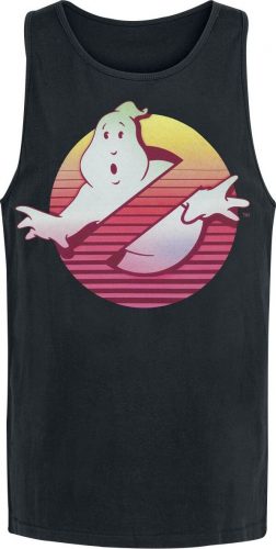 Ghostbusters Retro Logo Tank top černá