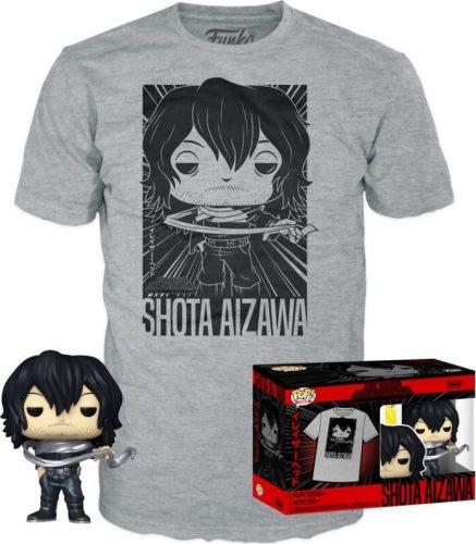 My Hero Academia Shota Aizawa - T-Shirt plus Funko - POP! & Tee Sberatelská postava standard