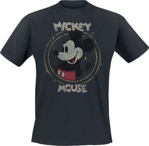 Mickey & Minnie Mouse Disney - Mickey Mouse Tričko černá