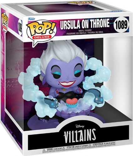 Disney Villains Ursula on Throne (Super Pop! Deluxe) Vinyl Figur 1089 Sberatelská postava standard