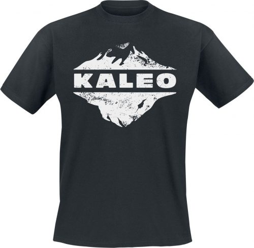 Kaleo Glacier Logo Tričko černá