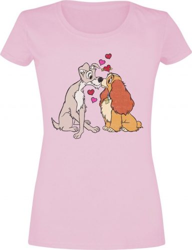 Susi & Strolch Puppy Love Dámské tričko světle růžová