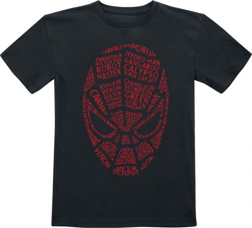 Spider-Man Kids - Spider Universe Logo detské tricko černá