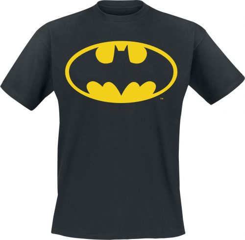 Batman Classic Logo Tričko černá