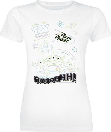 Toy Story Pizza Planet Dámské tričko bílá
