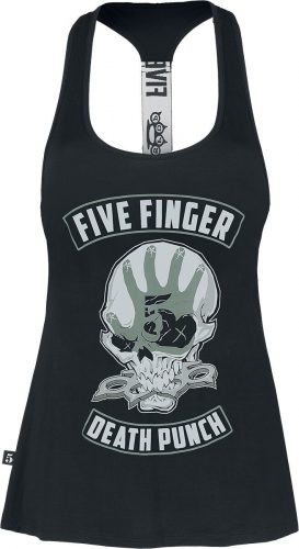 Five Finger Death Punch EMP Signature Collection Dámský top cerná/šedá