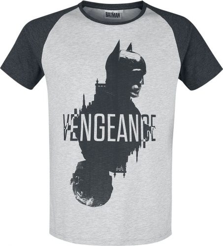 Batman The Batman - Vengeance Tričko smíšená šedo-černá