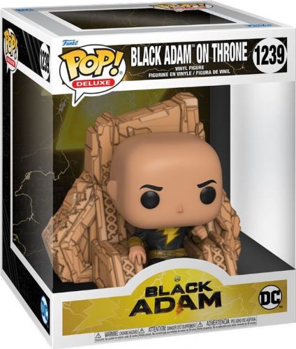 Black Adam Black Adam on Throne (Pop! Deluxe) Vinyl Figur 1239 Sberatelská postava standard