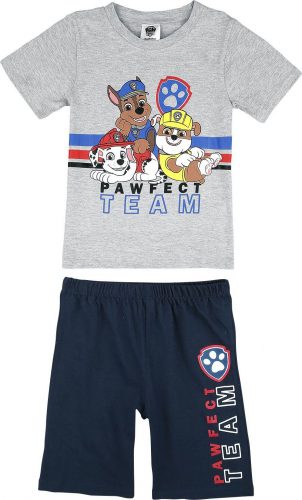 Paw Patrol Kids - Pawfect Team Dětská pyžama šedá/modrá