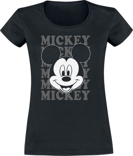 Mickey & Minnie Mouse Mickey Dámské tričko černá