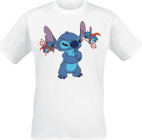 Lilo & Stitch Little Devils Tričko bílá