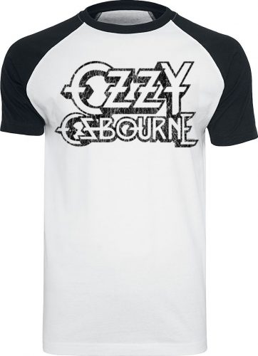 Ozzy Osbourne Vintage Logo Tričko bílá/cerná