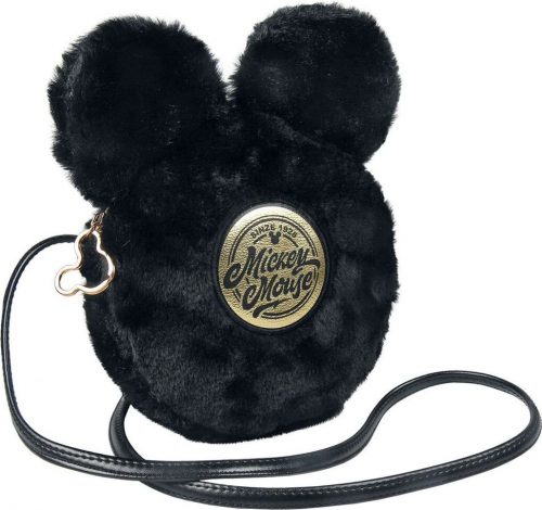 Mickey & Minnie Mouse Plyšový Mickey Taška pres rameno cerná/zlatá