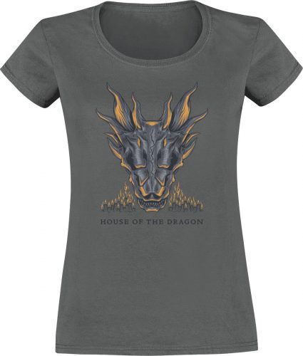 Game Of Thrones House Of The Dragon - Illuminated Dámské tričko šedá