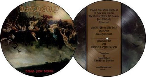 Bathory Blood Fire Death LP obrázek