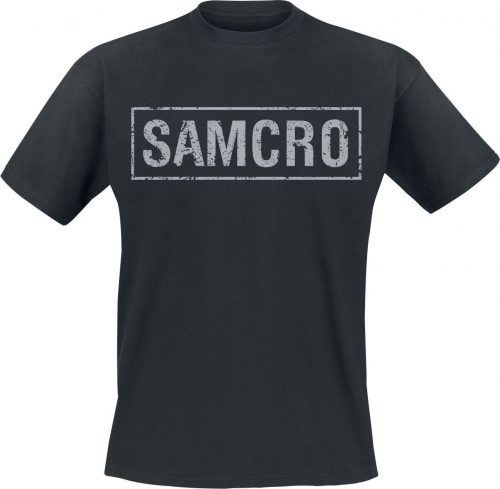 Sons Of Anarchy Samcro Tričko černá
