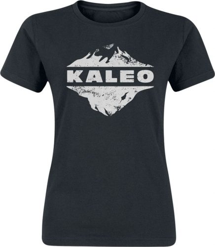 Kaleo Glacier Logo Dámské tričko černá