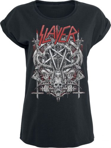 Slayer Evil Crest Dámské tričko černá