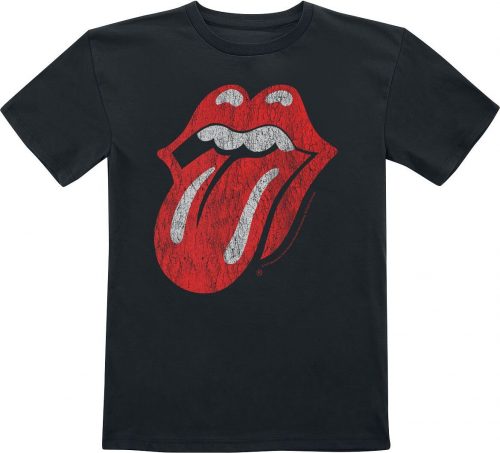 The Rolling Stones Tongue detské tricko černá