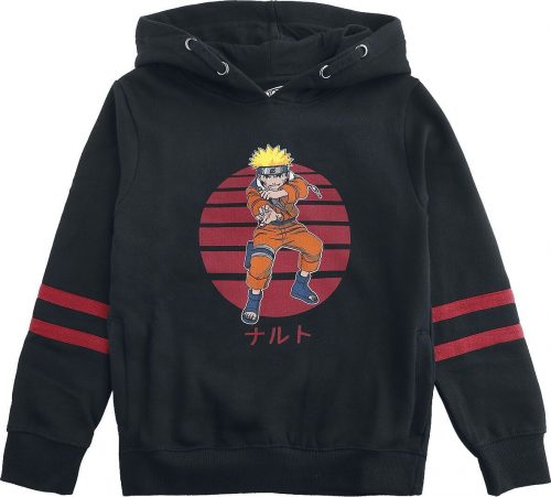 Naruto Kids - Sun Naruto detská mikina s kapucí černá
