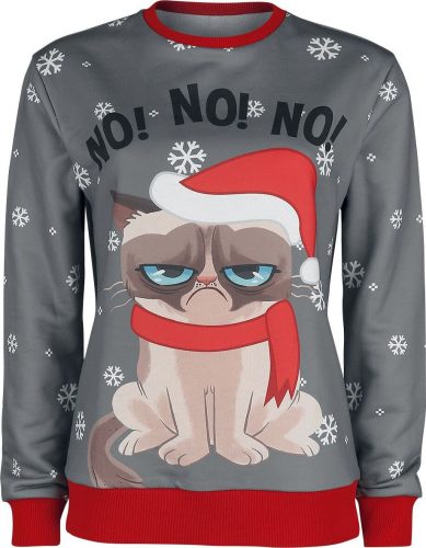 Grumpy Cat Grumpy Christmas Dámská mikina vícebarevný