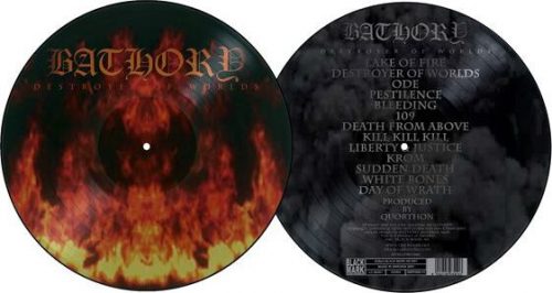 Bathory Destroyer of worlds LP obrázek