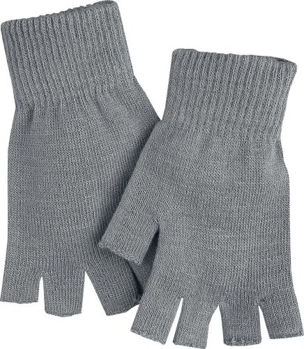 Black Premium by EMP Hands Up rukavice bez prstů šedá