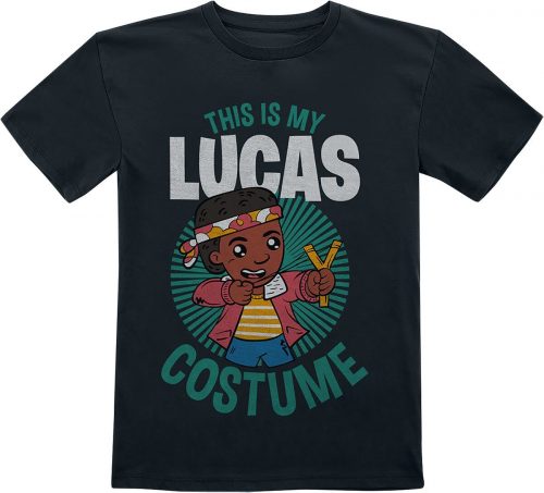 Stranger Things Kids - This is my Lucas Costume detské tricko černá