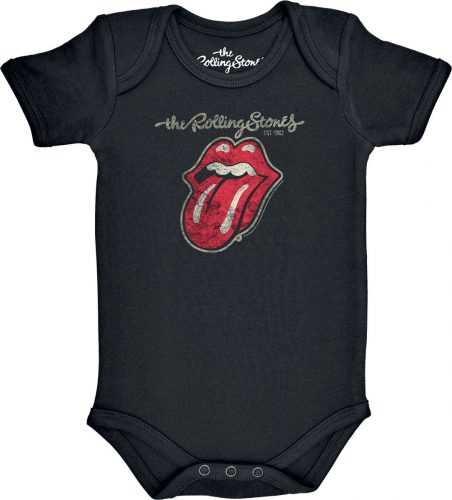 The Rolling Stones Metal-Kids - Classic Tongue body černá