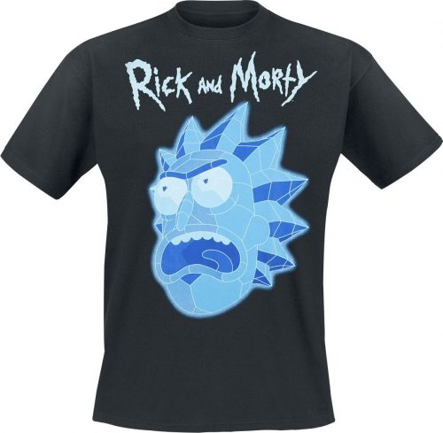 Rick And Morty Rick Polygon Tričko černá