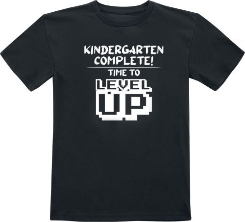 Sprüche Kindergarten Complete! detské tricko černá