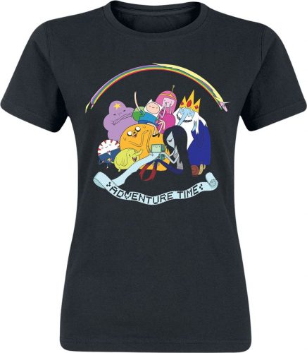 Adventure Time Group Dámské tričko černá