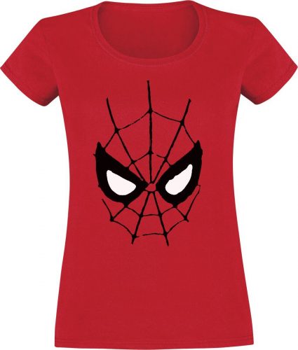 Spider-Man Spidey Mask Dámské tričko červená