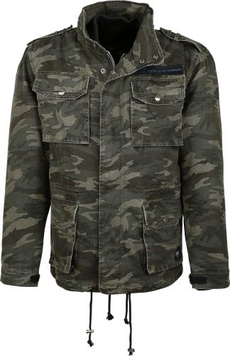 Black Premium by EMP Army Field Jacket Bunda maskáčová