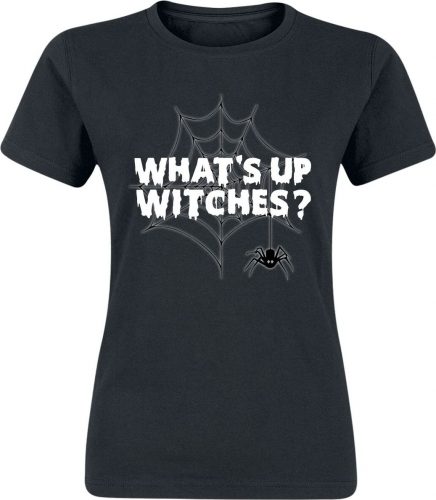 Sprüche What's Up Witches? Dámské tričko černá