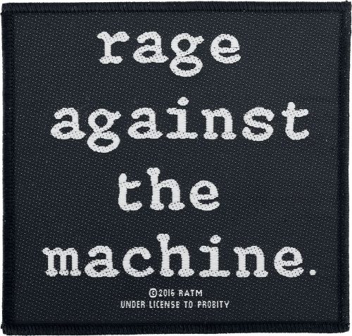 Rage Against The Machine Rage Against The Machine nášivka cerná/bílá