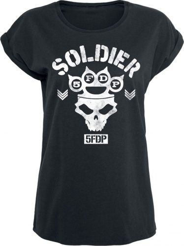 Five Finger Death Punch Soldier Dámské tričko černá